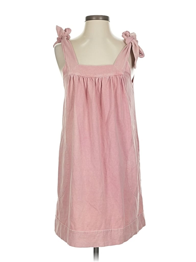 Pre-owned Fp Beach Casual Dress In Pink