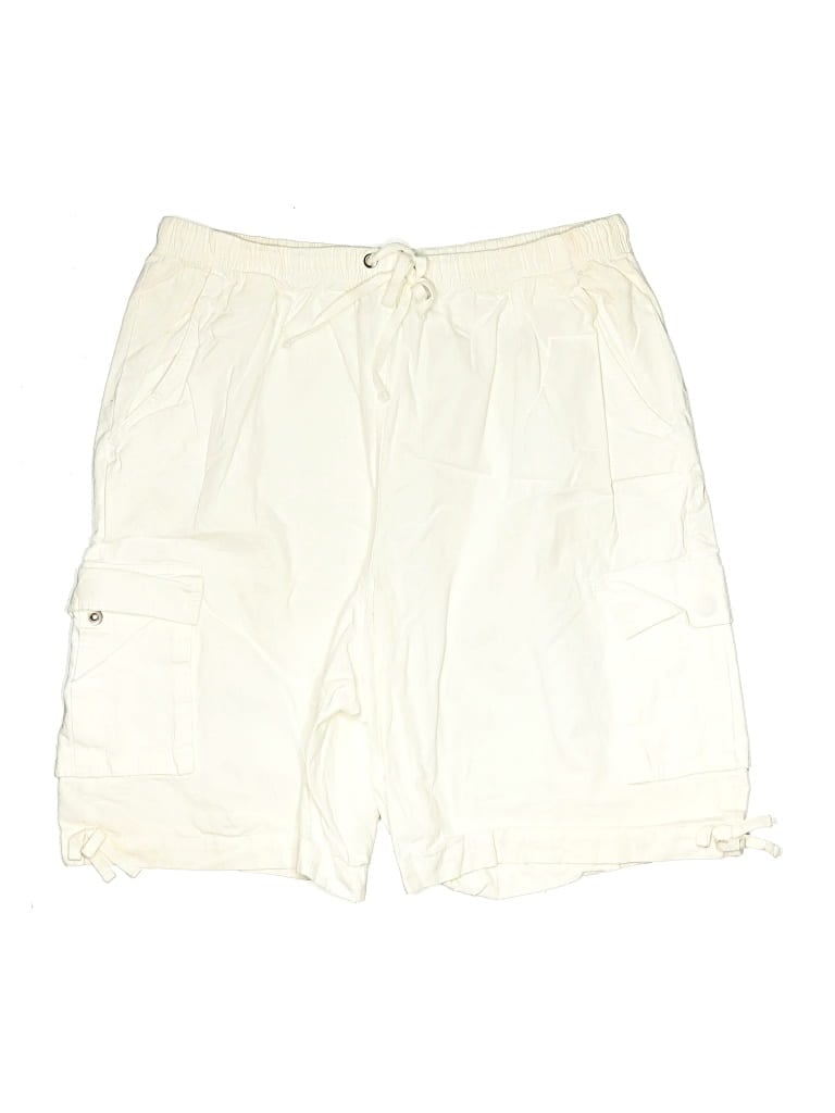 Pre-owned Blair Cargo Shorts In White