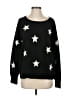 Billy T Stars Black Pullover Sweater Size S - photo 1
