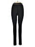 TAN + LINES Solid Black Active Pants Size L - photo 1
