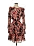 Rachel Parcell 100% Polyester Floral Pink Cocktail Dress Size 0 - photo 1