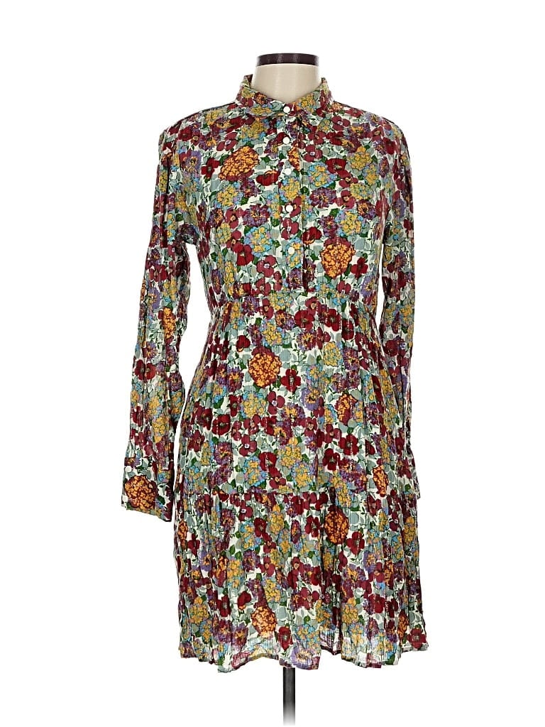 Pre-owned Ba&sh Casual Dress In Brown