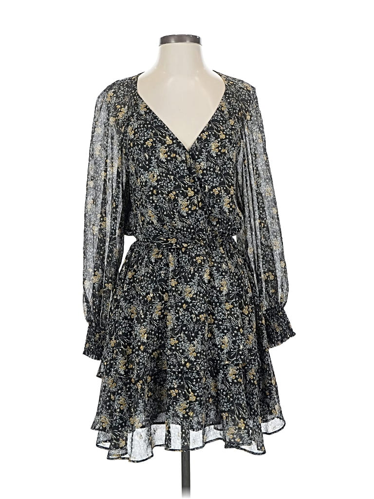 Pre-owned Astr Casual Dress In Black