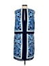 MICHAEL Michael Kors 100% Polyester Print Blue Casual Dress Size 10 - photo 2