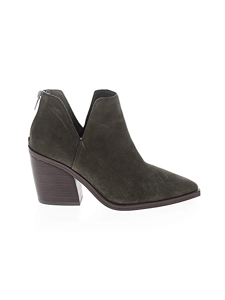 Pre-owned Vince Camuto Ankle Boots In Green