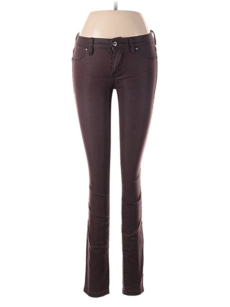 Pre-owned Blanknyc Blank Nyc Jeggings In Burgundy