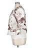 Coldwater Creek Print Ivory Blazer Size 14 - photo 5