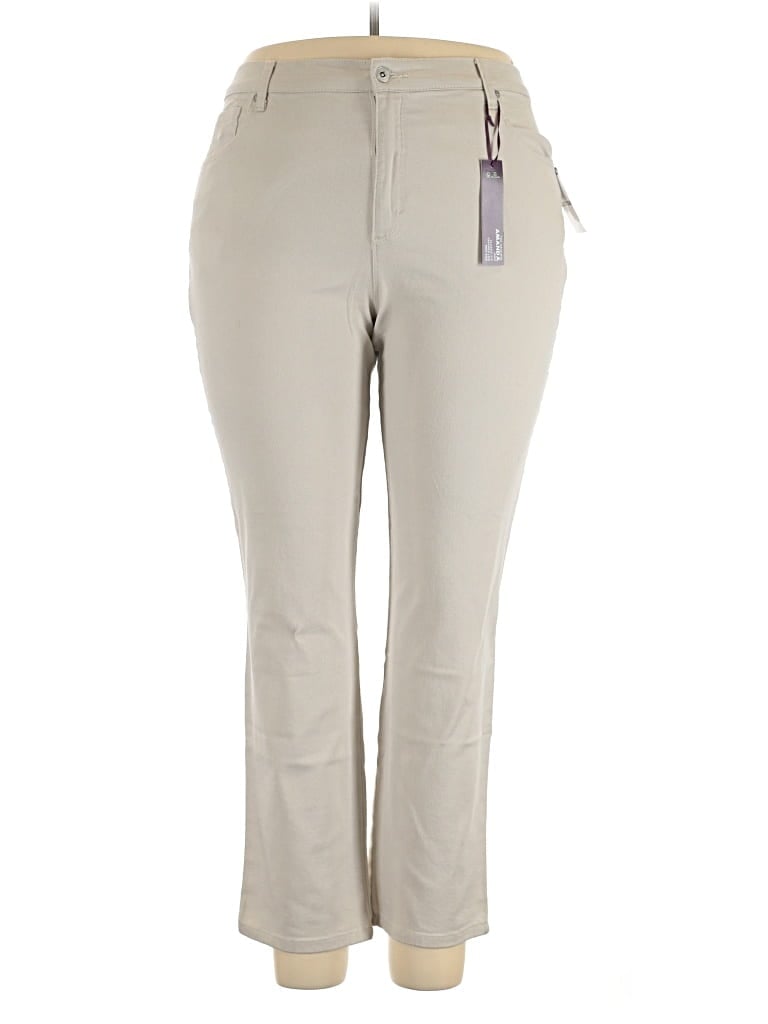 Gloria Vanderbilt Jeggings In White