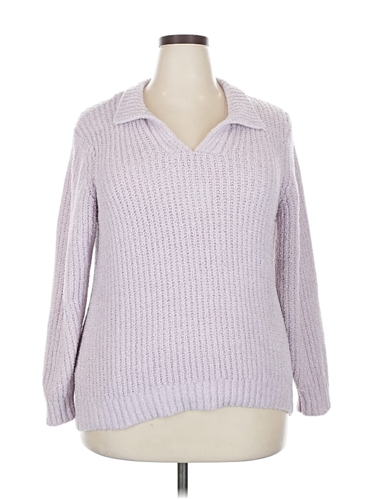 Pre-owned Maurices Pullover Sweater In Purple