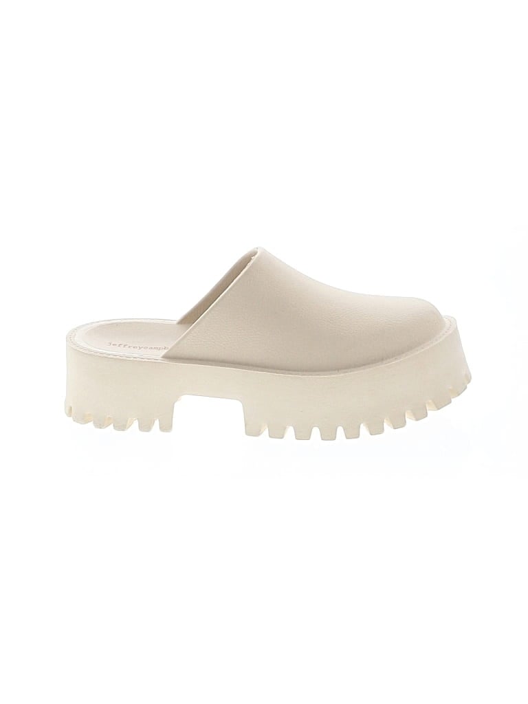 Pre-owned Jeffrey Campbell Mule/clog In White