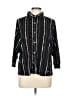 Adrienne Vittadini Tweed Black 3/4 Sleeve Blouse Size L - photo 1