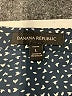Banana Republic 100% Polyester Polka Dots Black Long Sleeve Blouse Size L - photo 6