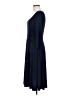 Eliza J Solid Blue Casual Dress Size 8 - photo 5