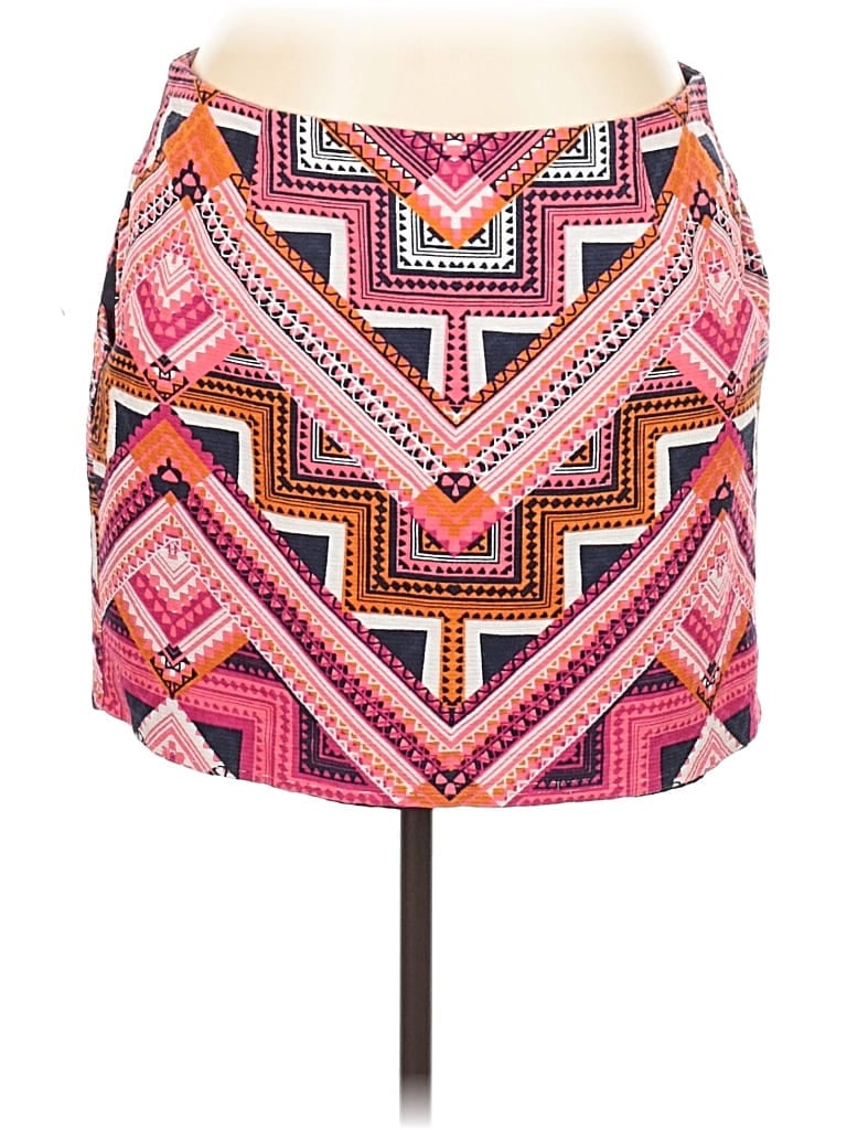 Pre-owned Merona Casual Skirt In Pink