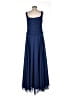 JJ's House 100% Polyester Blue Cocktail Dress Size 12 - photo 2