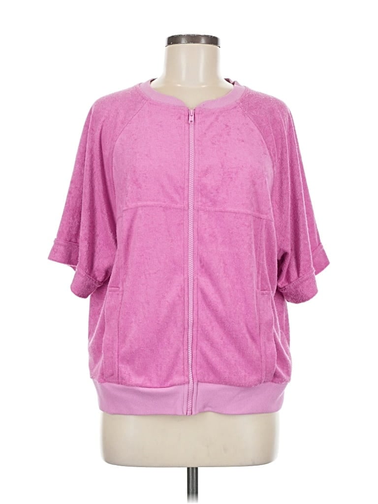Pre-owned Out From Under Cardigan Sweater In Pink