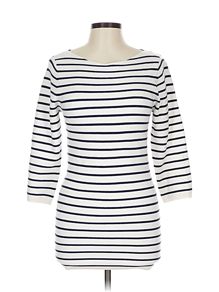 Luxe Pullover Sweater In White