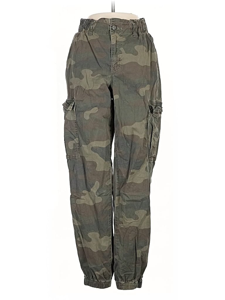 Pre-owned American Eagle Outfitters Cargo Pants In Green