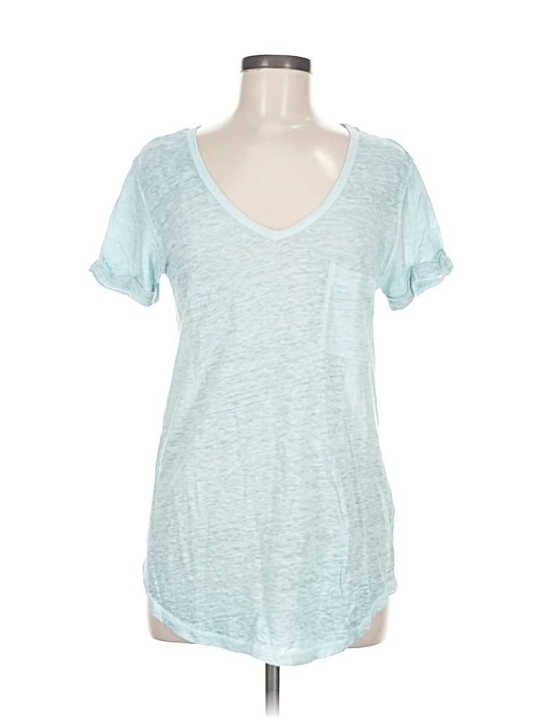 Pre-owned Joie Short Sleeve T-shirt In Blue