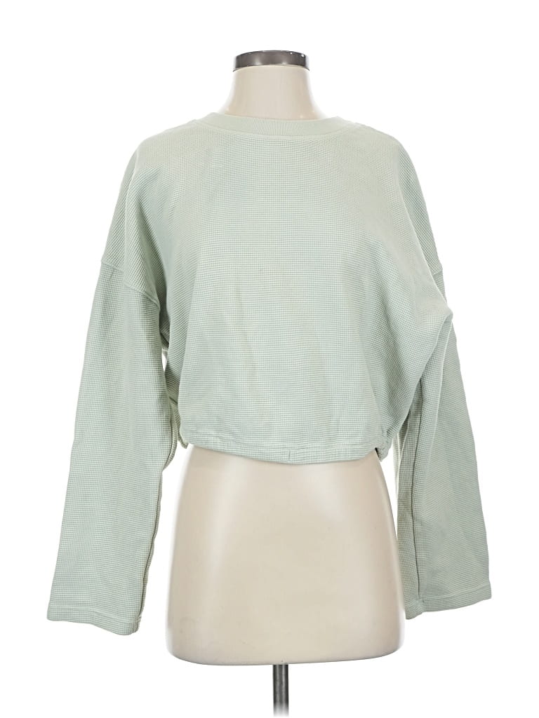 Pre-owned Fabletics Sweatshirt In Green