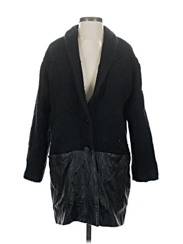 Porter Grey Wool Coat (view 1)