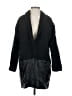 Porter Grey 100% Wool Black Wool Coat Size 2 - photo 1