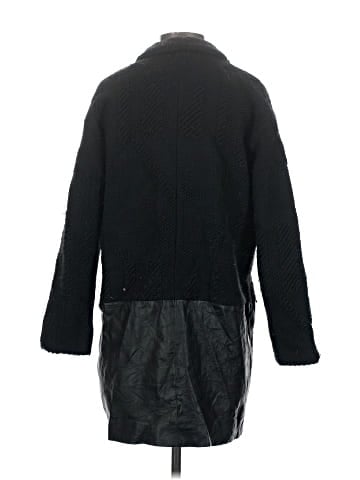 Porter Grey Wool Coat (view 2)