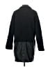 Porter Grey 100% Wool Black Wool Coat Size 2 - photo 2