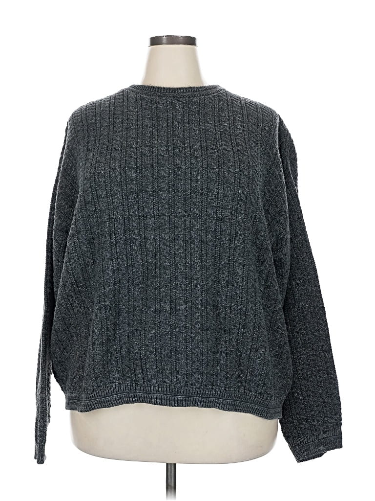 Pre-owned Assorted Brands Pullover Sweater In Gray