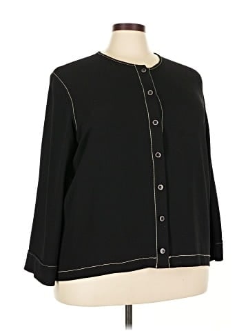 Uniform 3/4 Sleeve Blouse (view 1)