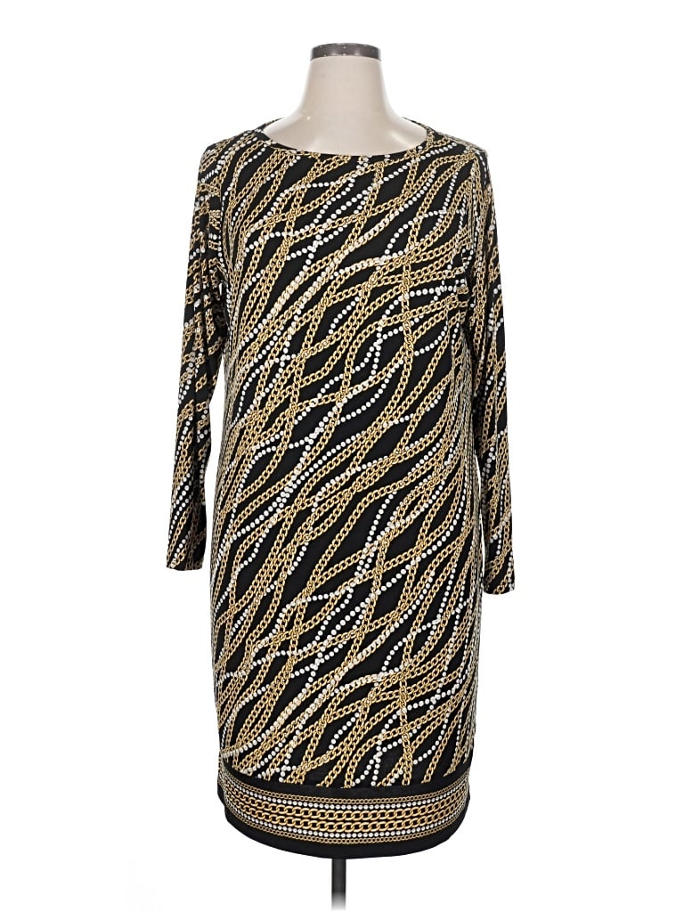 Michael Michael Kors Casual Dress In Gold
