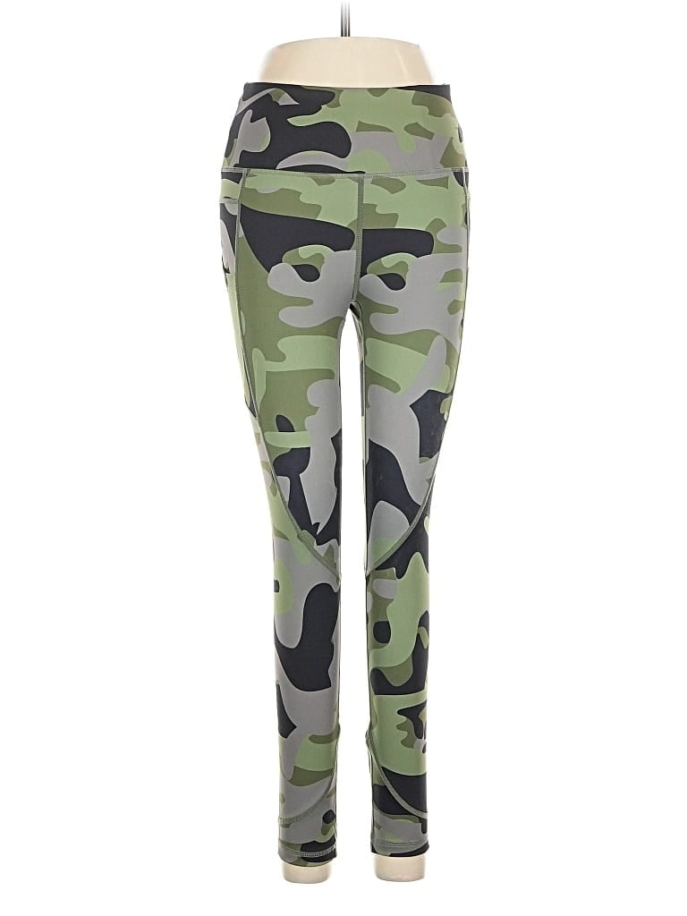 Pre-owned Zyia Active Active Pants In Green