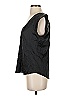 7 For All Mankind Black Sleeveless Blouse Size S - photo 5