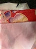 Unbranded 100% Polyester Floral Pink Orange 3/4 Sleeve Blouse Size XL (estimated) - photo 7