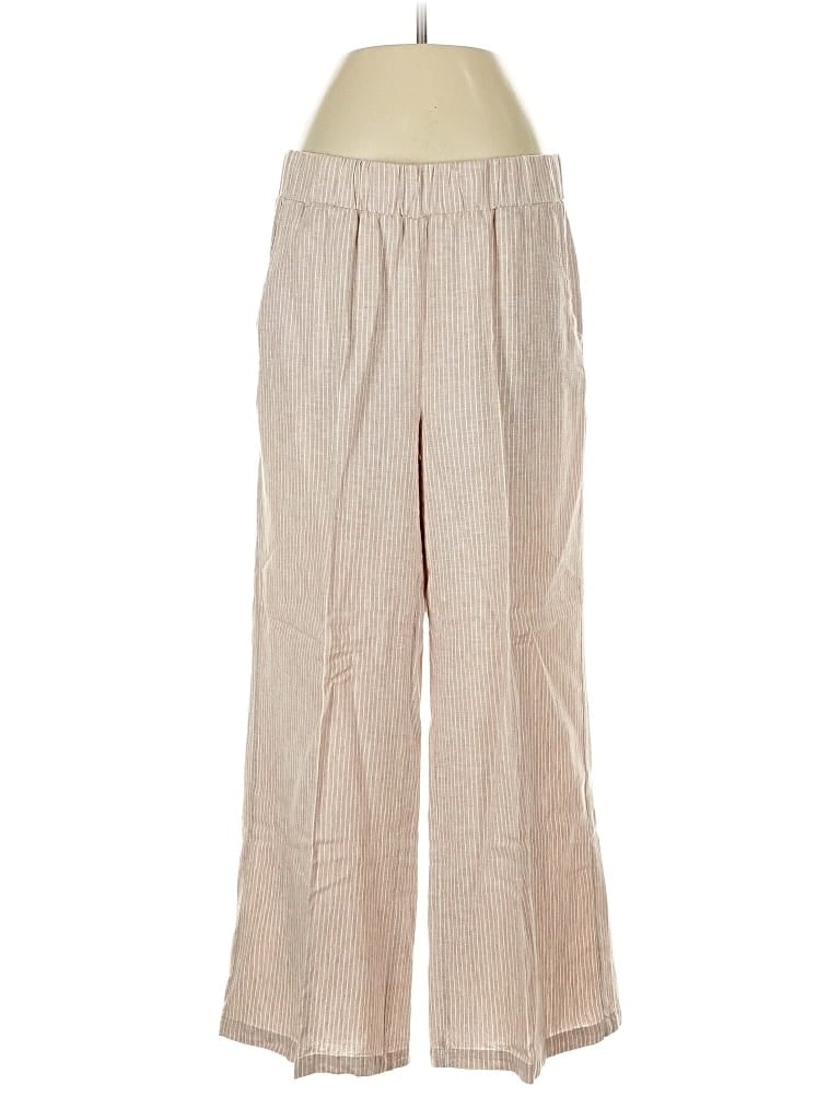 Pre-owned Cupio Linen Pants In Brown