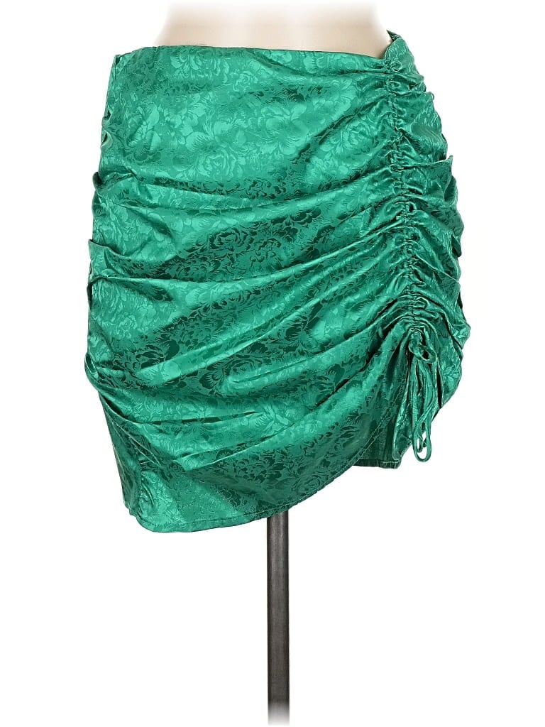 12th Tribe Casual Skirt: Green Bottoms - Size Medium