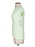 Athleta 100% Nylon Solid Green Active T-Shirt Size S - photo 5