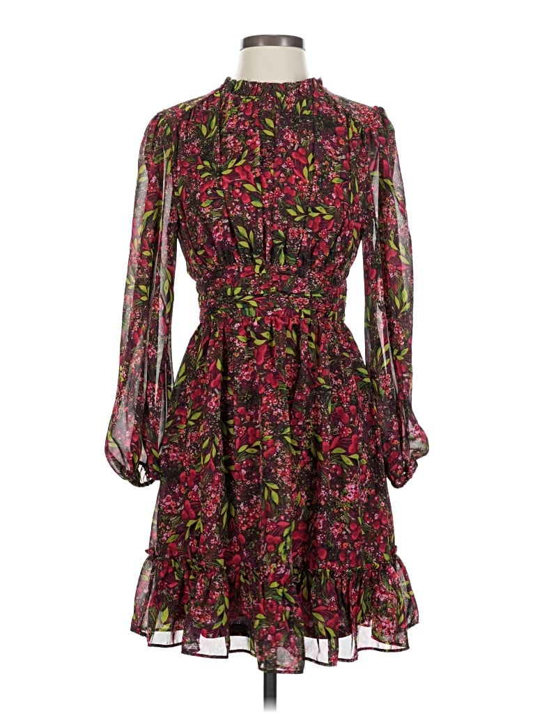 Pre-owned Julia Jordan Cocktail Dress In Green