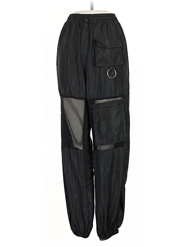 Pre-owned Shein Cargo Pants In Black