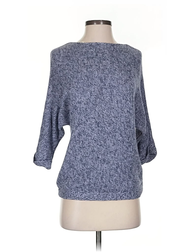 Pre-owned H&m Pullover Sweater In Blue