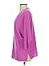 Two Bees Cashmere Solid Purple Wool Pullover Sweater Size S - photo 5