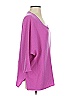 Two Bees Cashmere Solid Purple Wool Pullover Sweater Size S - photo 4