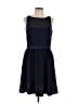 Bari Jay 100% Polyester Solid Blue Cocktail Dress Size 16 - photo 1