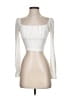 Shein Ivory 3/4 Sleeve T-Shirt Size 2 - photo 1