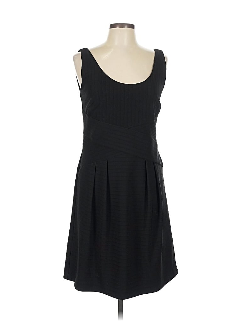 Pre-owned Ann Taylor Casual Dress In Black