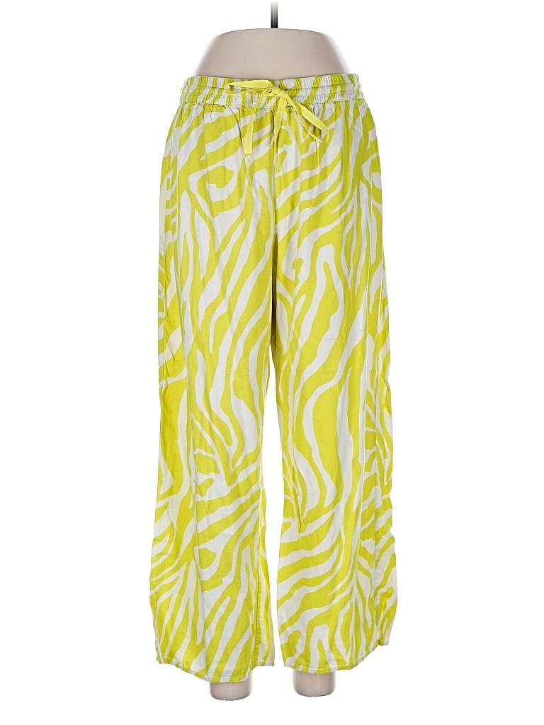 Pre-owned By Anthropologie Casual Pants In Green