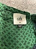 CAbi 100% Cotton Color Block Green Pullover Sweater Size M - photo 7