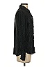 David Lerner 100% Polyester Animal Print Black Long Sleeve Blouse Size XS - photo 4