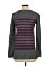 J. McLaughlin Stripes Gray Pullover Sweater Size XS - photo 2