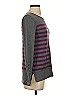 J. McLaughlin Stripes Gray Pullover Sweater Size XS - photo 4